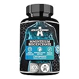 Magnesium Bisglycinate (Magnesium Diglicinat) 100mg | 120 Kapseln | Unterstützung für Muskeln und Nervensystem | Apollo's Hegemony
