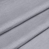 PINaPIN Wasserdichter Polyesterstoff 100% Polyester Stoffe meterware zum nähen Gartenmöbel, Schirme, Vorhänge für Garten 100x160 cm (DUNKELASCHGRAU)