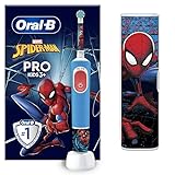 Vitality Pro Kids Spiderman Elektrische Zahnbürste mit R