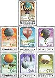 Prophila Collection Mongolei 1522-1528 (kompl.Ausg.) postfrisch ** MNH 1982 200 Jahre Luftfahrt (Briefmarken für Sammler) Flugzeuge/Ballons/Zeppeline/L