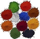 Beton-ABC Pigmentpulver, Eisenoxid, 11 verschiedene Farbtöne je 100g