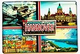 Hannover Deutschland Souvenir Kühlschrankmagnet Hannover Reiseandenken Geschenkartikel Hannover Magnet Hannover S