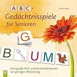 Verlag an der Ruhr GmbH ABC-Gedächtnisspiele für Senioren Extragroße Bild- und Buchstabenkarten zur geistigen Aktivierung