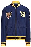 POLO RALPH LAUREN Herren R.L Naval Tigers Ralph 20 Fleece Sweater Jacke, Marineblau, XL
