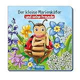 Trötsch Der kleine Marienkäfer Buch mit Fingerpuppe: Kinderbuch Entdeckerbuch Beschäftigungsbuch Spielbuch (Wiesenfreunde)