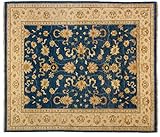Lifetex.eu Teppich Ziegler Natur Pakistan ca. 205 x 240 cm Beige handgeknüpft Schurwolle Klassisch hochwertiger Tepp