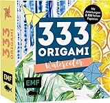 333 Origami – Watercolor: Mit Anleitungen und 333 feinen Pap
