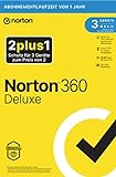 Norton 360 Deluxe 2022, 2+1 Edition, Antivirus, Unlimited Secure VPN, Password Manager | 3 Geräte | 1 Jahr | PC/Mac/Android | Aktivierungscode in Originalverpackung