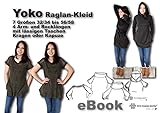 Yoko Nähanleitung mit Schnittmuster für Longshirt & Kleid in 7 Größen [Download]