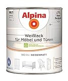 Alpina Weißlack für Möbel und Türen 2 L